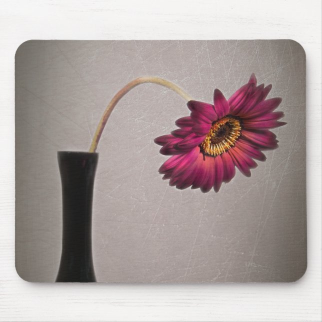 Drooping Daisy Mouse Pad (Front)