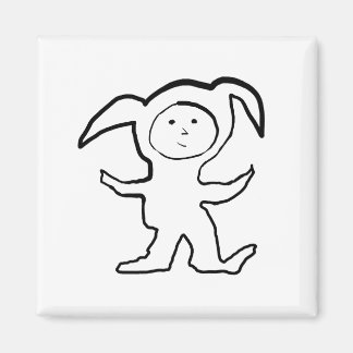 Droopy Ears by Cussdum Designs Magnet