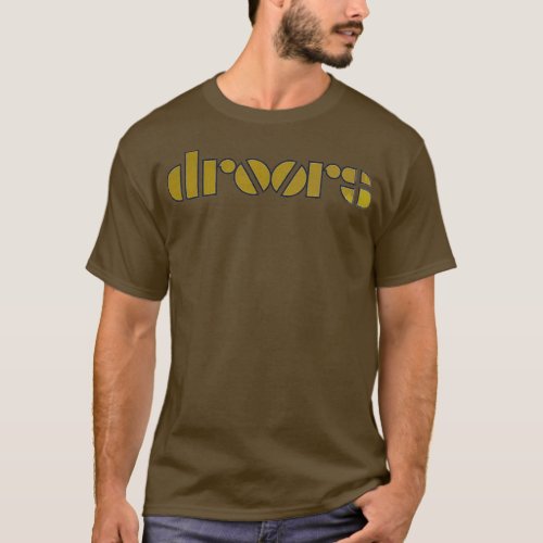 Droors retro skateboard design T_Shirt