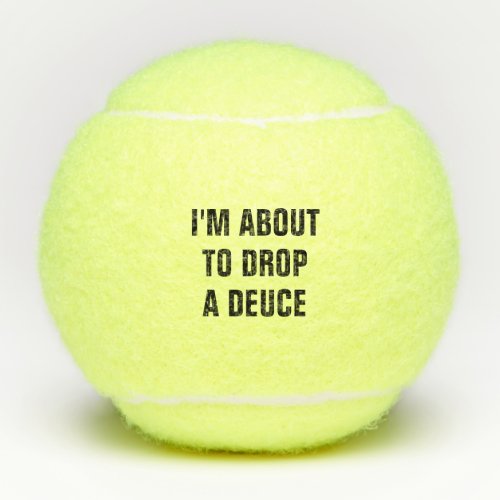 Drop a Deuce Tennis Balls