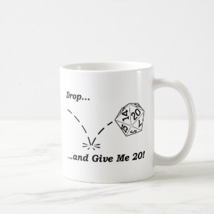 Drop and give me 20! - mug