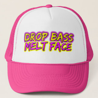 Drop Bass - Melt Face Trucker Hat