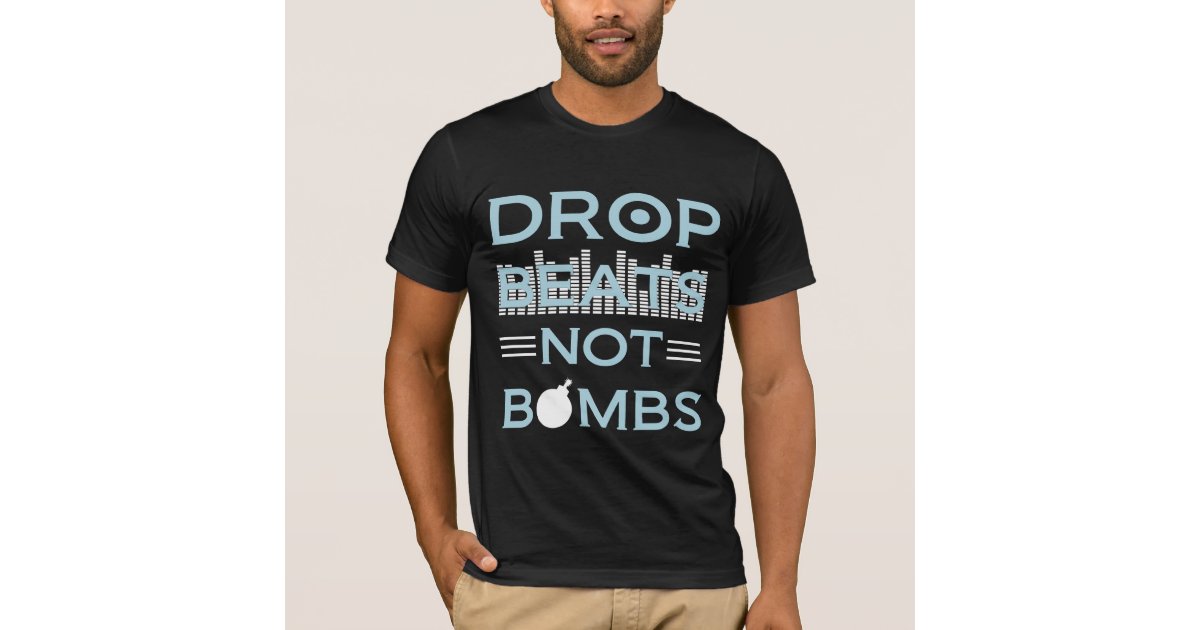 drop pucks not bombs shirt