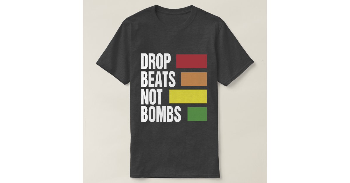 drop pucks not bombs shirt