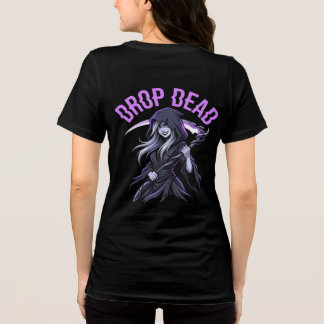 Drop Dead Gorgeous Grim Reaper Pastel Goth Hallo Tri-Blend Shirt
