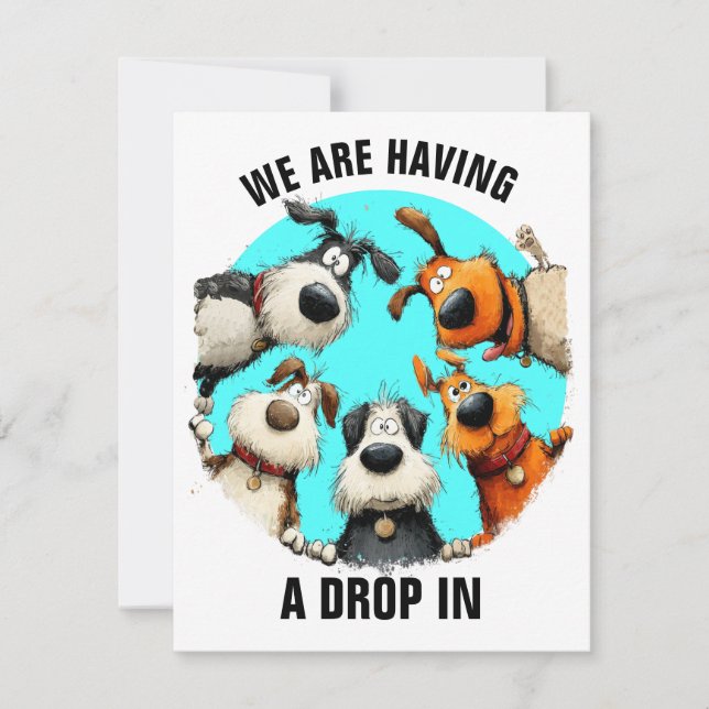 DROP IN ALL OCCASION or Holiday Card (Front)