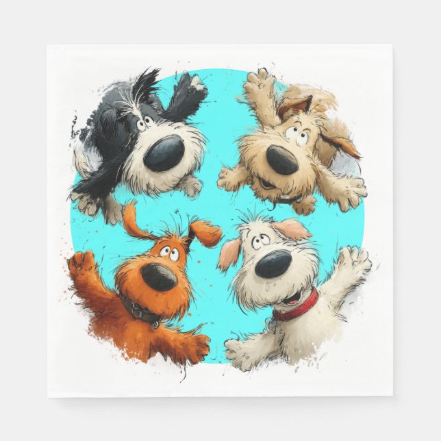 DROP IN ALL OCCASION or Holiday Napkins (Front)