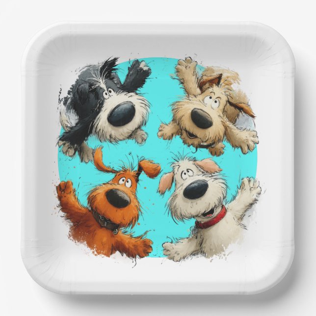 DROP IN ALL OCCASION or Holiday Paper Plates (Front)