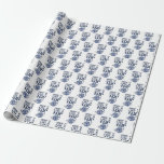 Drop It Like A Top Hanukkah Wrapping Paper<br><div class="desc">This humorous design features one of the greatest symbols of the Hanukkah holiday,  perfect for anyone who celebrates those eight crazy nights.</div>