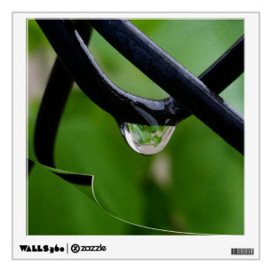 Drop of rain wall decal
