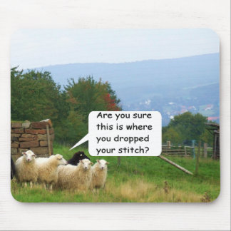 Drop Stitch Sheep Mousepad