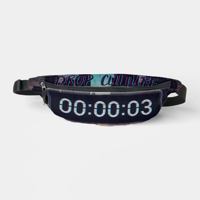 Drop Streetwear Fanny Pack Bag Hype Style Urban (Front)