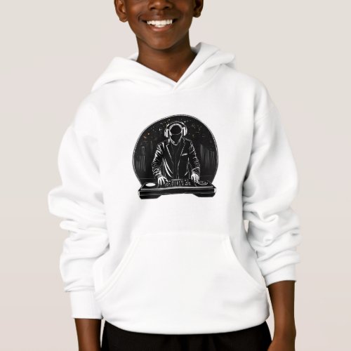 Drop the Beat DJ_Inspired T_Shirt Design Hoodie