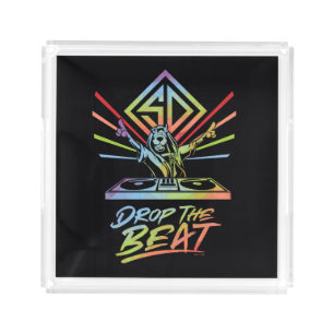 Drop the Beat: DJ Scooby-Doo Acrylic Tray