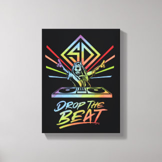 Drop the Beat: DJ Scooby-Doo Canvas Print