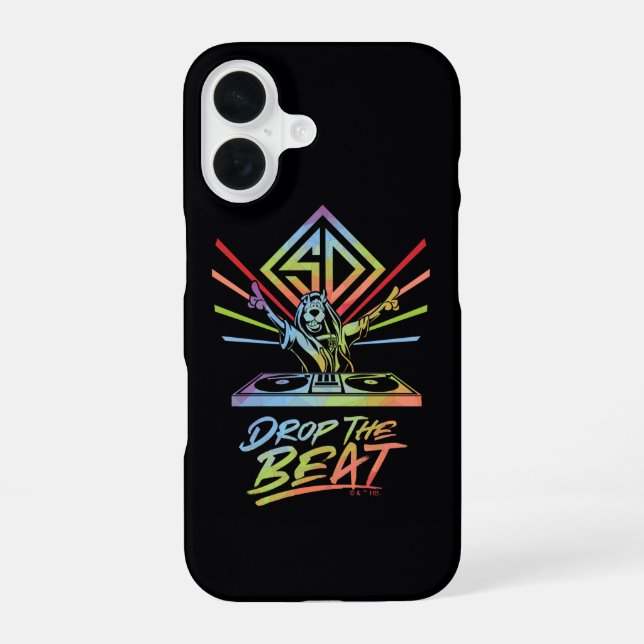 Drop the Beat: DJ Scooby-Doo Iphone Case (Back)