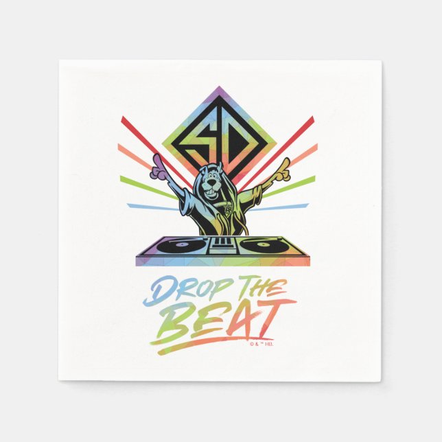 Drop the Beat: DJ Scooby-Doo Napkins (Front)
