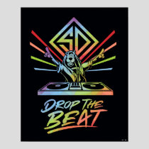 Drop the Beat: DJ Scooby-Doo Poster