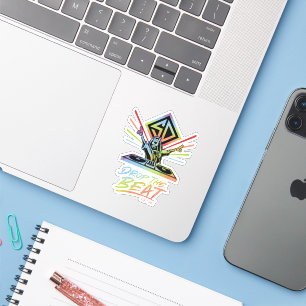 Drop the Beat: DJ Scooby-Doo Sticker