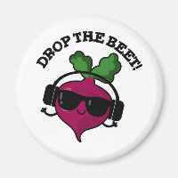 Drop The Beet Funny Music Veggie Pun