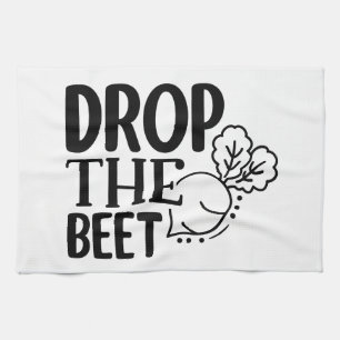 Drop the Beet Kitchen Towel