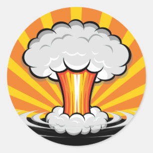 Drop The Bomb - Sticker