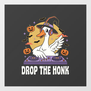 Drop The Honk Halloween DJ Goose Floor Decals