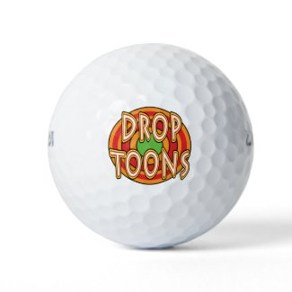 Drop Toon Golf Balls