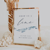 Drop Us A Line | Coastal Fish Guestbook Sign