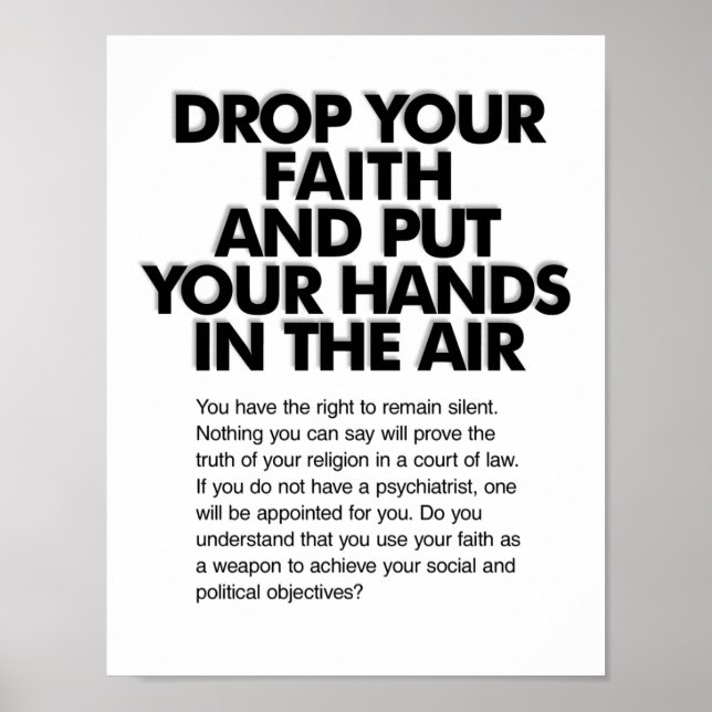 Drop Your Faith Miranda Poster (Front)