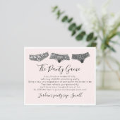 Drop Your Panties Game Lingerie Bridal Shower Zazzle