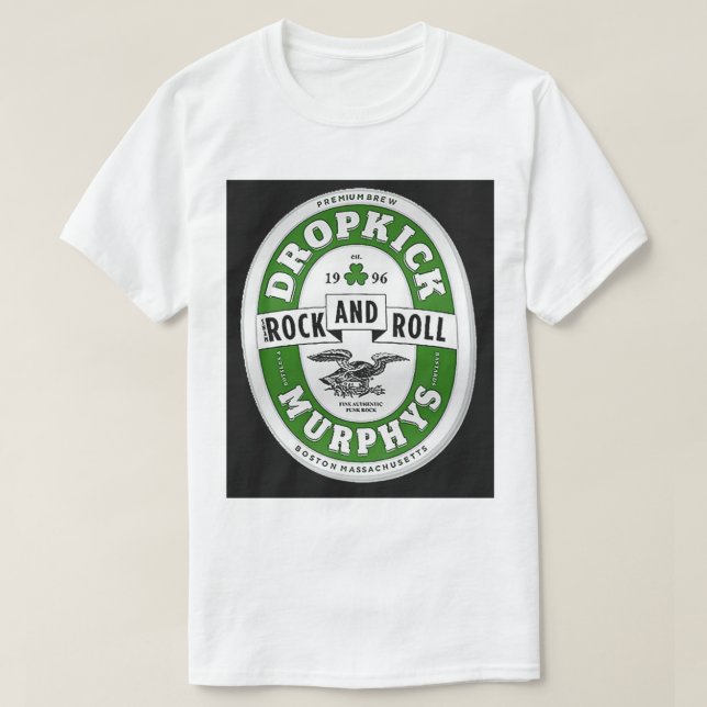 dropkick murphys Rock and Roll   T-Shirt (Design Front)