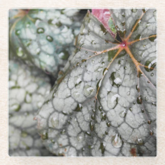 "Droplets" Original Art by KAS Glass Coaster