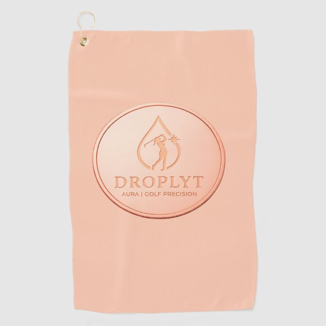 Droplyt Golf Aura Golf Towel (Front)