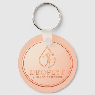 Droplyt Golf Aura Logo Keychain