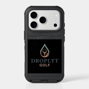 Droplyt Golf Black Logo Otterbox Case