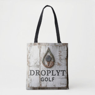 Droplyt Golf Farmhouse Logo Tote Bag