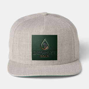 Droplyt Golf Heritage Green Flatbill Hat