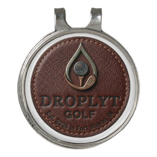 Droplyt Golf Rustic Hat Clip