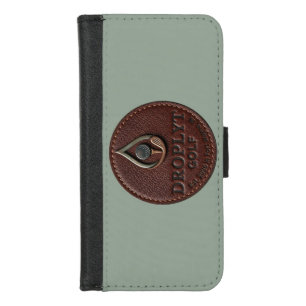 Droplyt Golf Rustic Logo Phone Wallet