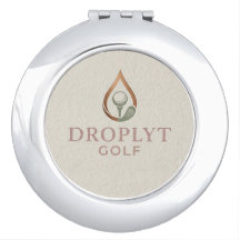 Droplyt Golf Signature Compact Mirror