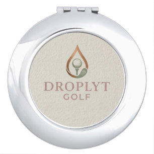 Droplyt Golf Signature Compact Mirror