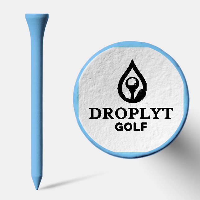 Droplyt Golf Signature Logo Golf Tees (Combo)