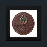 Droplyt Golf Signature Logo Necklace Gift Box<br><div class="desc">This stylish keepsake box features the Droplyt Golf Signature logo.</div>