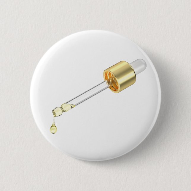 Dropper pipette with yellow serum button (Front)