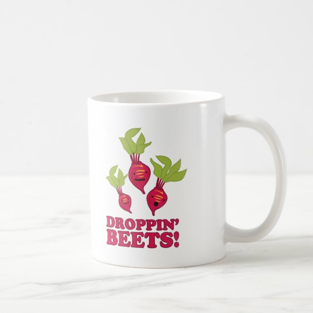 Droppin' Beets Coffee Mug (Right)