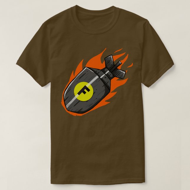 Dropping F Bomb T-Shirt (Design Front)