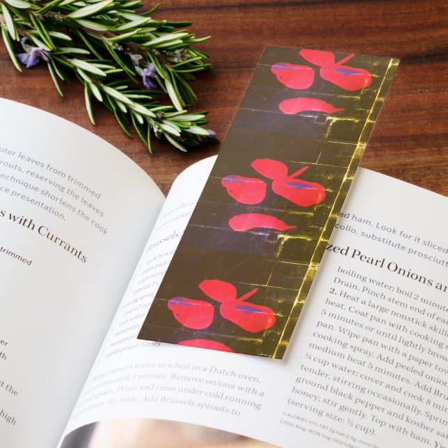 "Dropping Petals" (Glossy) Bookmark (Book)