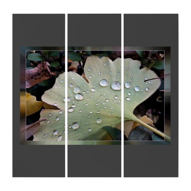 Drops of rain triptych (Front)