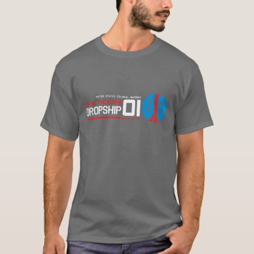 Dropship Sci Fi Movie T Shirt
